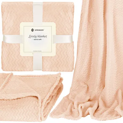 Deka 160x200 cm Springos Splendit oranžová