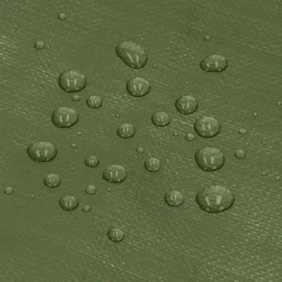 Krycia plachta s okami 6x9 m, 120g PE, zelená SPRINGOS PROTECT