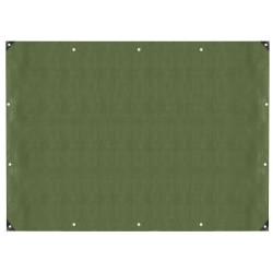 Krycia plachta s okami 6x9 m, 120g PE, zelená SPRINGOS PROTECT