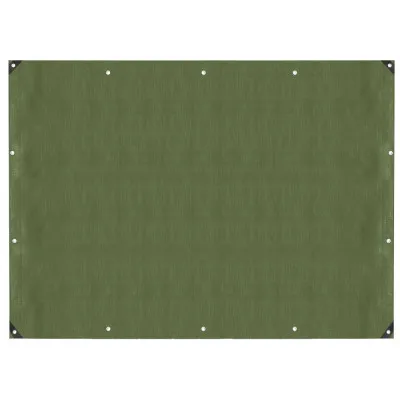 Krycia plachta s okami 4x8 m, 120g PE, zelená SPRINGOS PROTECT