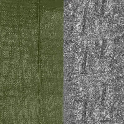 Krycia plachta s okami 3x3 m, 120g PE, zelená SPRINGOS PROTECT