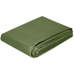 Krycia plachta s okami 2x3 m, 120g PE, zelená SPRINGOS PROTECT