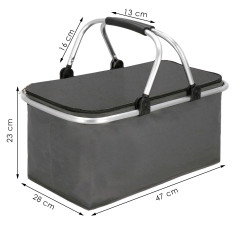 Chladiaca taška 30l, šedá SPRINGOS CS0083