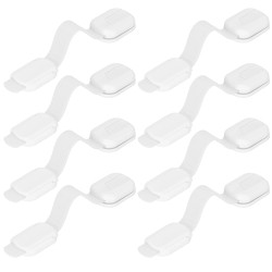 Detské bezpečnostné zámky, biele, súprava 8ks SPRINGOS HA5135