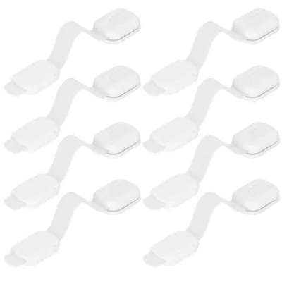 Detské bezpečnostné zámky, biele, súprava 8ks SPRINGOS HA5135