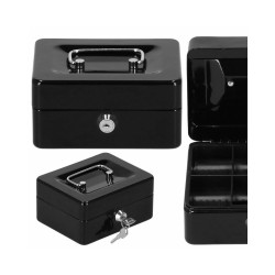 Príručná pokladňa SPRINGOS CASHBOX 2 čierna