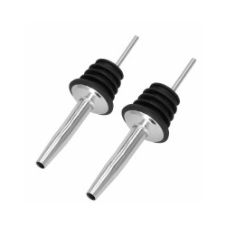 Barmanská sada s dreveným stojanom 12 dielov, nerezová SPRINGOS MARRERO