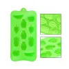 Silikónová forma na ľad SPRINGOS FRUIT zelená
