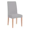 Poťah na stoličku elastický, svetlo šedý SPRINGOS SPANDEX