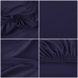 Poťah na stoličku elastický, tmavomodrý SPRINGOS SPANDEX