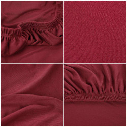 Poťah na stoličku elastický, červený SPRINGOS SPANDEX