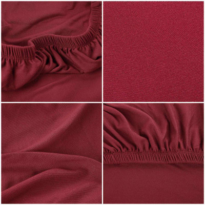 Poťah na stoličku elastický, červený SPRINGOS SPANDEX