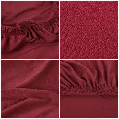 Poťah na stoličku elastický, červený SPRINGOS SPANDEX