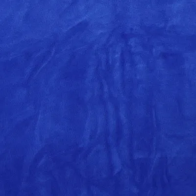 Poťah na stoličku elastický, modrý zamat SPRINGOS SPANDEX