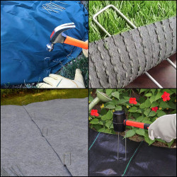 Kotviace spony 7x15 cm, sada 100ks SPRINGOS GA0037