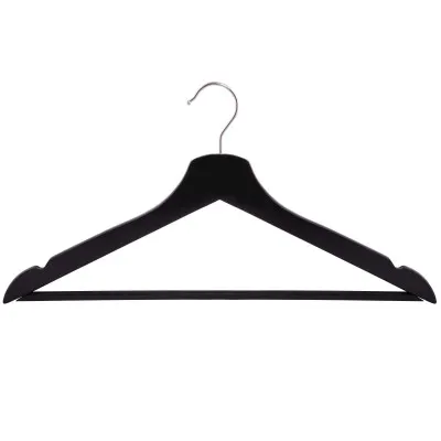 Drevené ramienka 42,5 cm, čierna, sada 20ks SPRINGOS HG0058