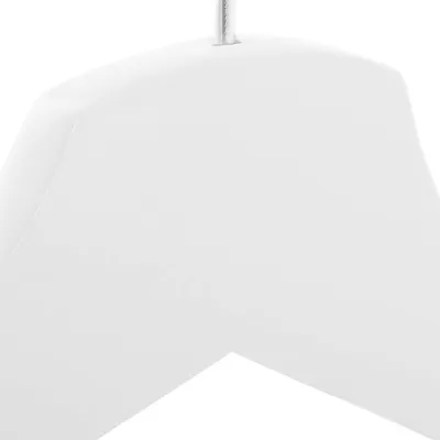 Drevené ramienka 42,5 cm, biela, sada 20ks SPRINGOS HG0059