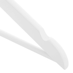 Drevené ramienka 42,5 cm, biela, sada 20ks SPRINGOS HG0059