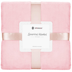 Deka 200x220 cm Springos Grande růžová