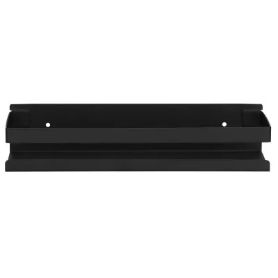 Nástenná polička do kúpeľne 30 cm, čierna SPRINGOS HA5181