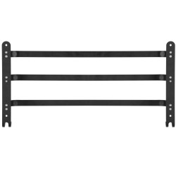 Držiak na uteráky 49 cm, čierny SPRINGOS HA5174