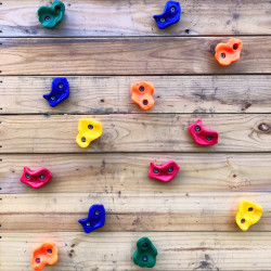 Lezecké úchyty kamene pre deti, farebné, 10ks SPRINGOS KG0001