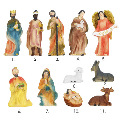 Vianočný betlehem 11 figúrok