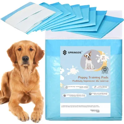 Tréningová podložka pre šteňatá 60x60 cm, 10ks SPRINGOS PA2016