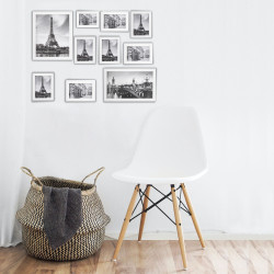 Sada fotorámikov 12ks, mix veľkostí, biele SPRINGOS PF0004