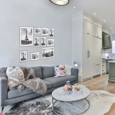 Sada fotorámikov 12ks, mix veľkostí, biele SPRINGOS PF0004