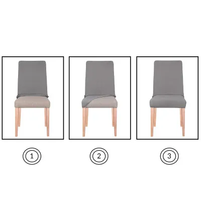 Poťah na stoličku elastický, zelený SPRINGOS SPANDEX