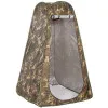 Samorozkládací stan 120x120x190 cm, khaki SPRINGOS PT027