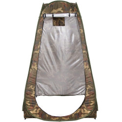 Samorozkládací stan 120x120x190 cm, khaki SPRINGOS PT027