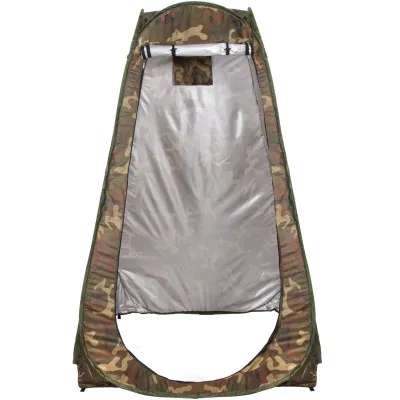 Samorozkládací stan 120x120x190 cm, khaki SPRINGOS PT027