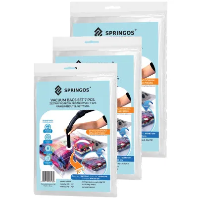 Sada vákuových vriec 7ks SPRINGOS VB0018