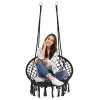 Záhradná hojdačka 60 cm, čierna SPRINGOS NATALI