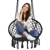 Záhradná hojdačka 60 cm, čierna SPRINGOS NATALI