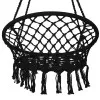 Záhradná hojdačka 60 cm, čierna SPRINGOS NATALI