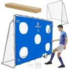 Futbalová bránka s terčom 240x170x85 cm SPRINGOS SG0010