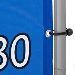 Futbalová bránka s terčom 240x170x85 cm SPRINGOS SG0010