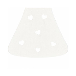 Vianočné drevené ozdoby - anjelik, súprava 6ks