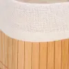 HA0152 BAMBUSOVÝ ODKLÁDACÍ KOŠÍK 3KS.