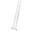 Hliníkový rebrík 3x7 priečok trojdielny DRABEST DW3-7 HOME