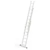 Hliníkový rebrík 3x8 priečok trojdielny DRABEST DW3-8 HOME
