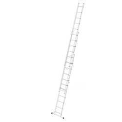 Hliníkový rebrík 3x11 priečok trojdielny DRABEST DW3-11 HOME
