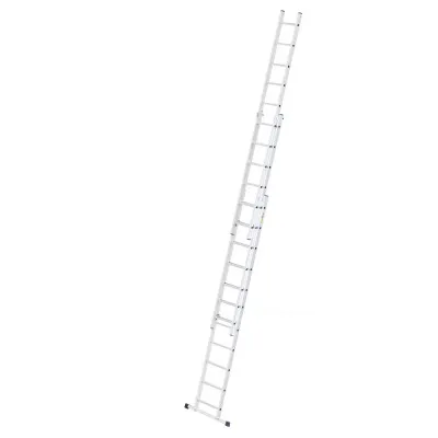 Hliníkový rebrík 3x11 priečok trojdielny DRABEST DW3-11 HOME