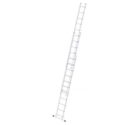 Hliníkový rebrík 3x11 priečok trojdielny DRABEST DW3-11 HOME