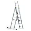 Hliníkový rebrík 3x7 priečok trojdielny DRABEST DW3-7 PRO