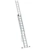 Hliníkový rebrík 3x13 priečok trojdielny DRABEST DW3-13 PRO