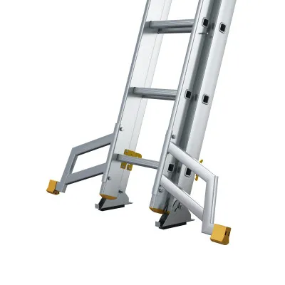 Hliníkový rebrík 3x13 priečok trojdielny DRABEST DW3-13 MAX